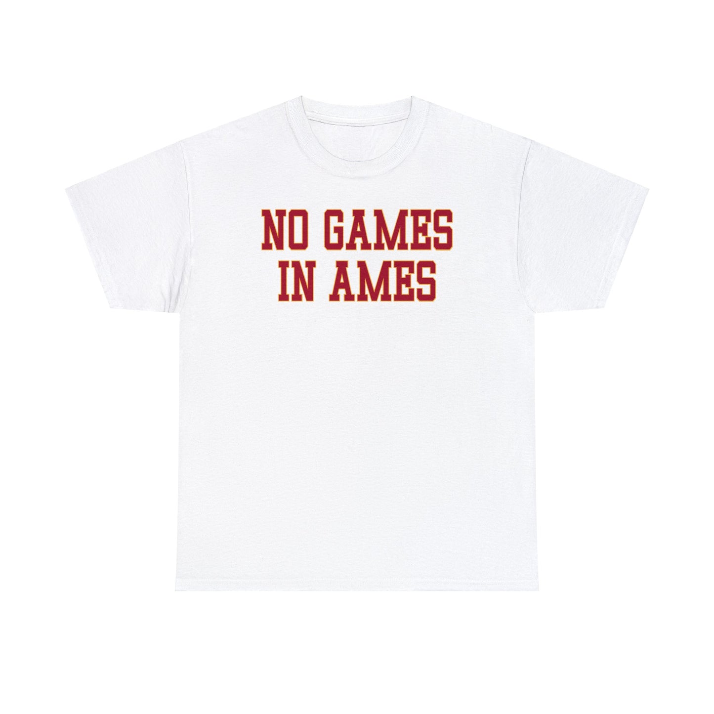 No Games in Ames Tee