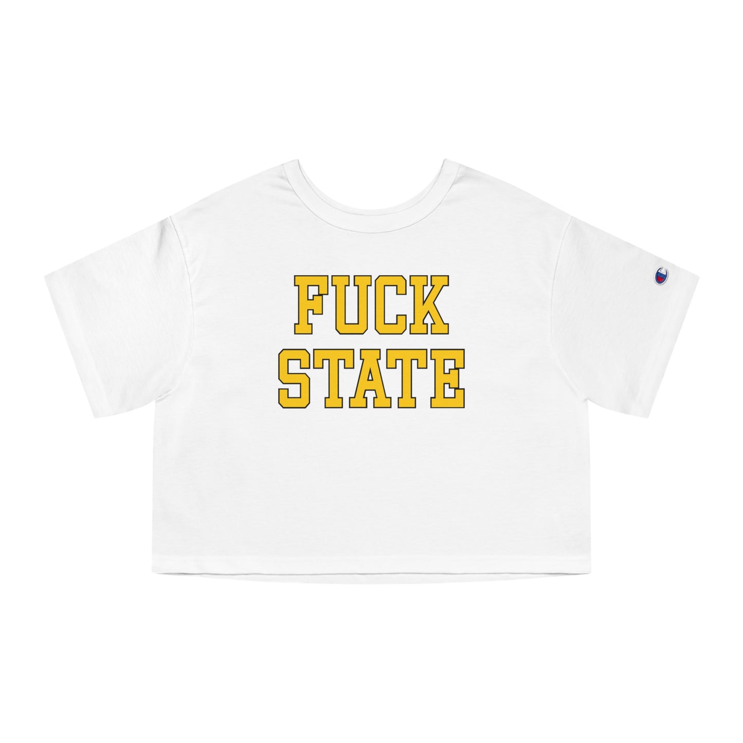 Fuck State Crop Top