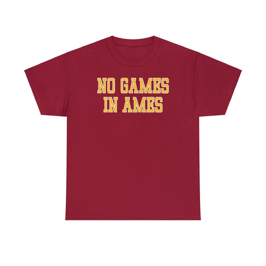 No Games in Ames Tee