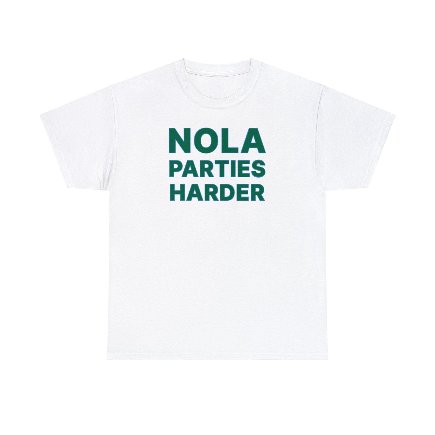 NOLA Parties Harder Tee